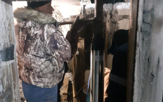 Замена погружного насоса в водозаборной скважине с.Октябрьское